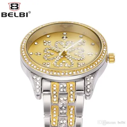 Ms. Quartz Diamond Luxury Watch