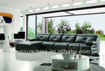 modern simple leather America style sofa