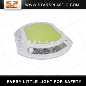 New plastic road stud with double sides reflector, Luminescence road stud