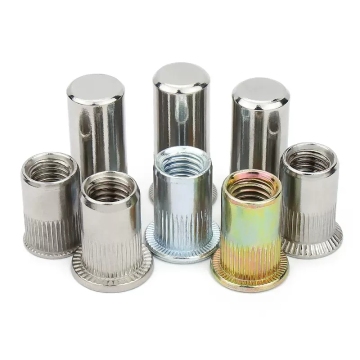 Aluminum Flat Countersunk CSK Head Rivet Nuts - M2, M3, M4, M5, M6, M8, 35mm