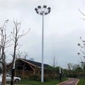 Poste de la luz de la luz de inundación.