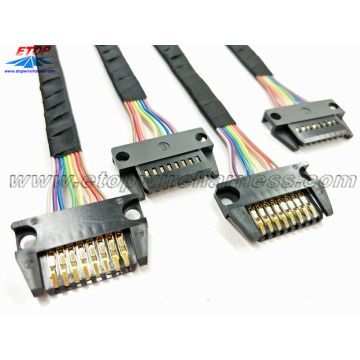 Aangepaste 8-pins rechthoekige behuizingsconnector