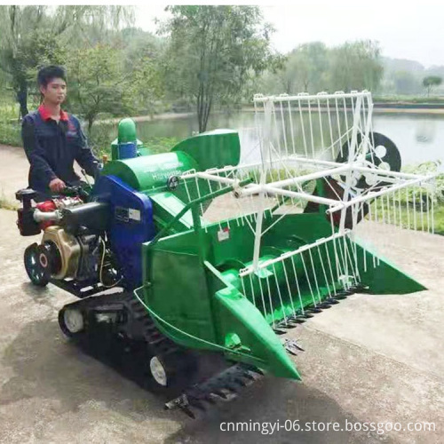 High-Quality Mini Rice Combine Harvester for Wheat and Barley Harvesting - Hot Sales Item