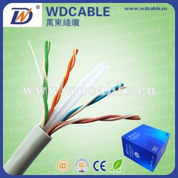 Manufacture 8 Number of Conductors cat6 utp net cable