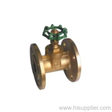 1/2''-4'' Flanged Brass Gate Valve,screwed-in Bonnet, Non-rising Stem, Pn16 
