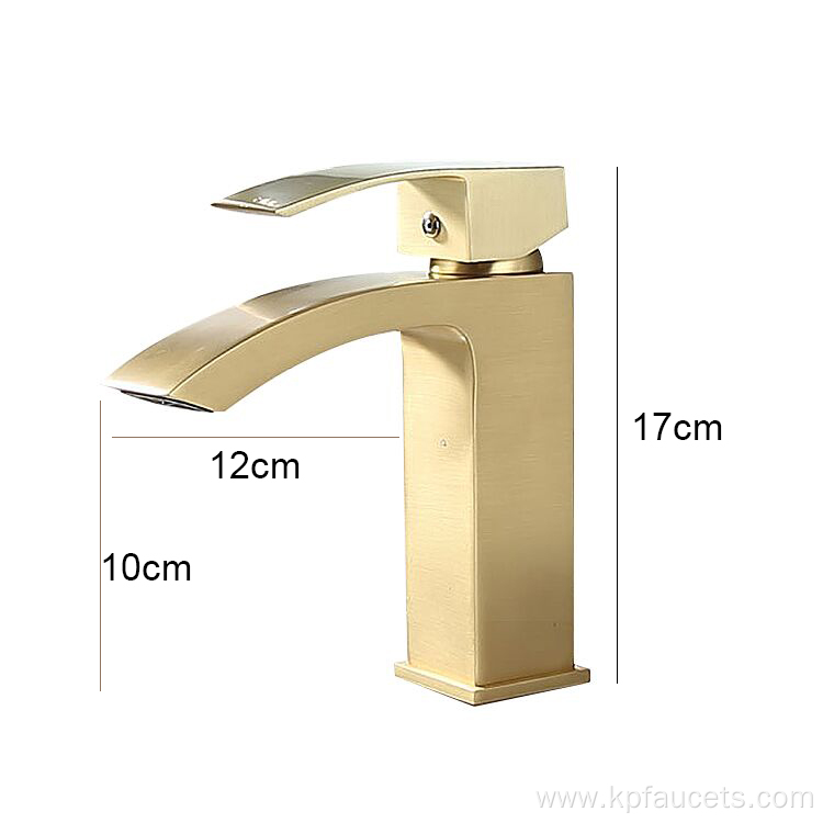 Reliably Sealing Adjustable 1 Hole Single Handle Faucet