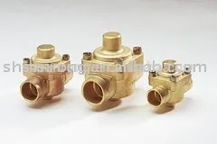 Sanrong Brass Piston Check Valves for Air Conditioners Up to 2-1/8"