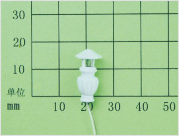 T19 Luminous Billboard Street Plastic Scale Model Lamppost For Ho Railway Layouts 1.5cm