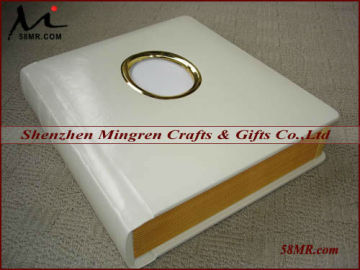 Professional Matted Photo Album,Wedding Silp-in Album with Mats,wedding parent album