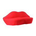 Cashmere Lip Sofa Elegant contemporary red cashmere lip sofa Supplier