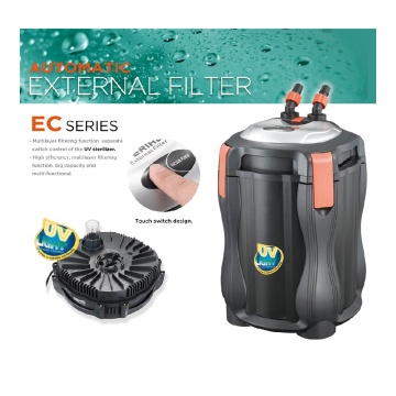 PERIHA Aquarium External Circulating Filter with UV Lamp for Arowana, Koi, Planted Tanks