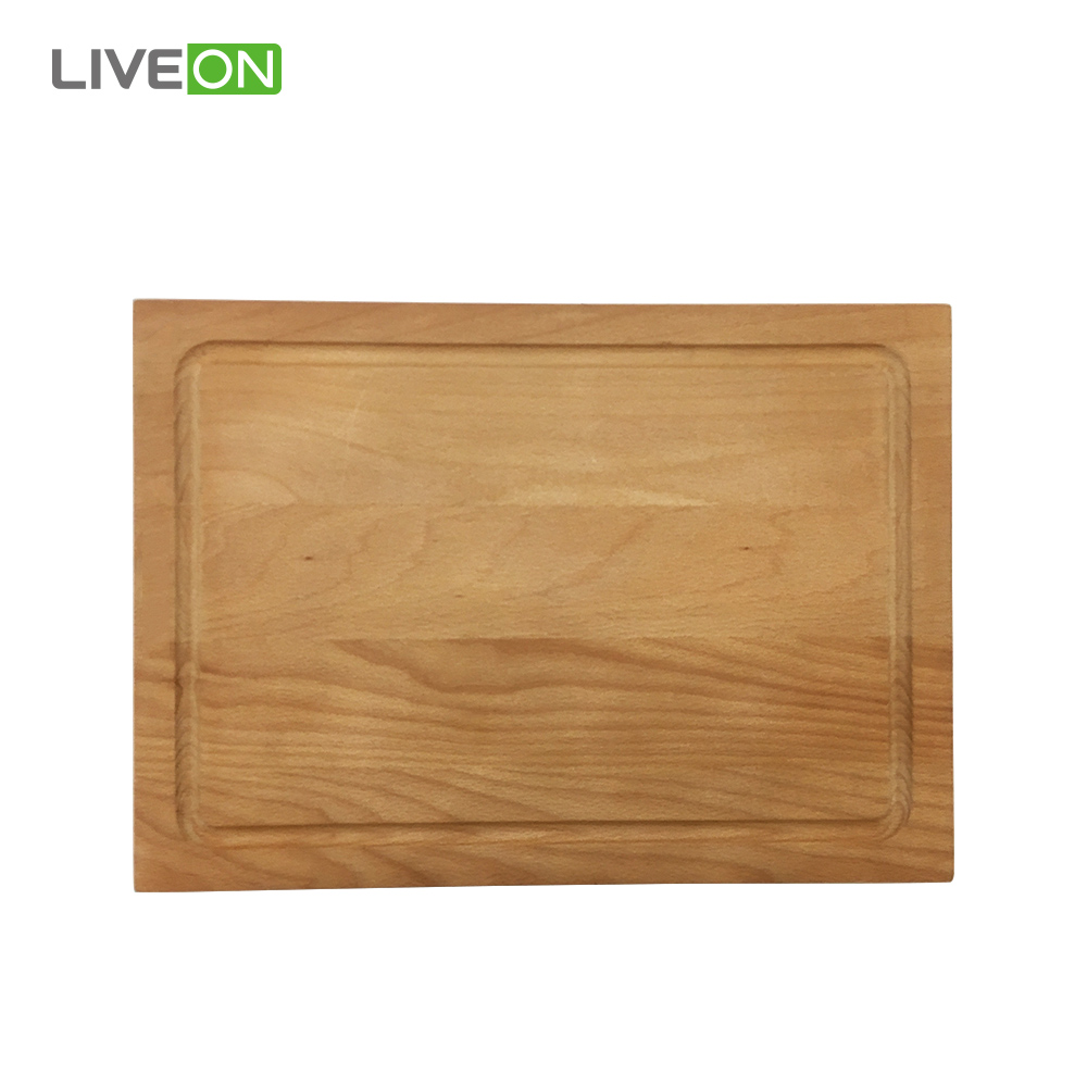 Rectangle Custom Beech Wood Cutting Board