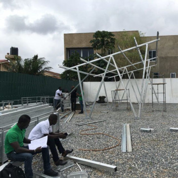 20KW Complete Solar Power System: Commercial PV Ground Mounting Plant with 24/7 Stainless Steel Configuration, 20000W Capacity