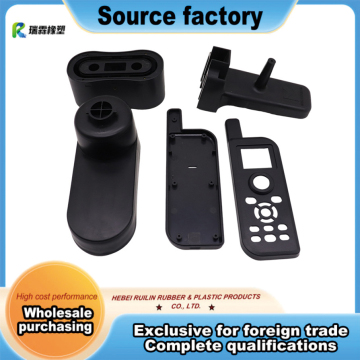 Black Custom Injection MoldingElectronic Lock Plastic Housing Set