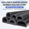 맞춤형 D 형 펜더 EPDM Rubber Dock 범퍼