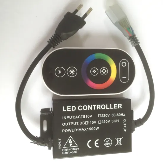 Infrared Remote Control Integrated Power Supply for 24-Key LED Strip Lights, 12V & 6A, RGB Controller