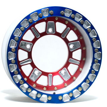 Custom 6x139.7 5x114.3 4x4 Wheels di Beadlock Forged Beadlock Off per ATV e UTV (concavo profondo da 15-20 pollici)
