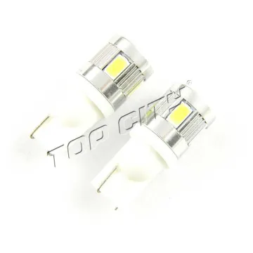 Auto Parts W5W 194 147 152 T10 6SMD 5630 Car LED Tuning Light