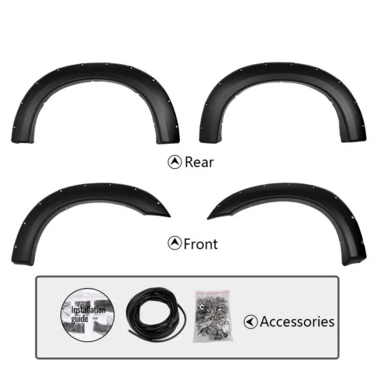 Gobison 1999-2007 4x4 Auto Tuning Accessories FENDER FLARES For Ford F250/F350/F450" could be simplified to:

"FENDER FLARES for Ford F250/F350/F450 1999-2007 by Gobison