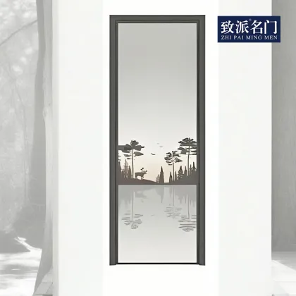 Modern home swing door