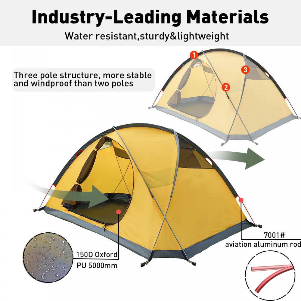 Lightweight Backpacking Winter Tent 3 Jpg