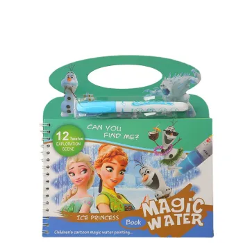 Water Drawing Book with Magic Pen for Kid