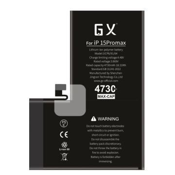 GX az Apple 15Promax -hoz, nagy kapacitású akkumulátorral