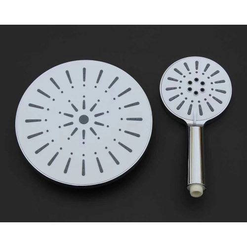 Bathroom Round New Design 22cm Plastic Chromed Rain Head Shower