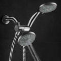 ABS plastic material chromed shower kit set innovate with single handle