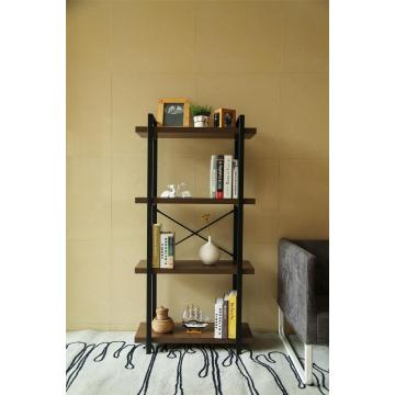 4 tiers bookcase and book shelves