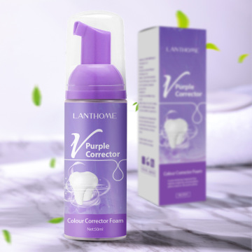 Paste de dientes de sabor morado de Lanthome: blanquea los dientes, elimina la placa, alivia el dolor y refresca la respiración