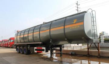 3 Axle Chemical Liquid Tank Trailer