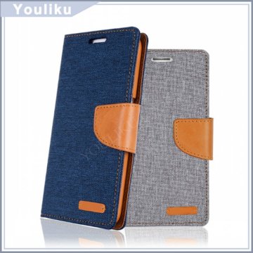 Factory price durable ox horn anti-wear case for huawei p9 smooth leather wallet shockproof case for iphone se