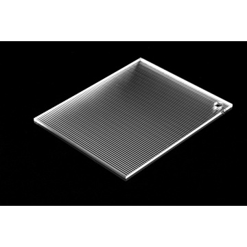 Acrylic sheet with good light transmittance