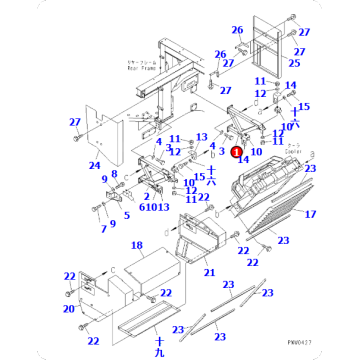 Loader WA1200-3 SUPPORT42C-01-11661