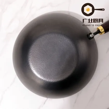 Custom Etched Wok for Non-Electric Cooking