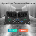 Paparan LAN Mini PC 10210U Fanless Industrial