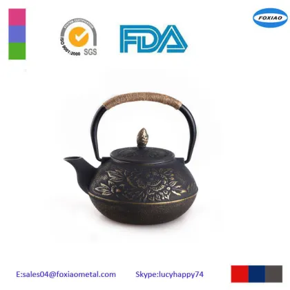 Cast Iron Teapot