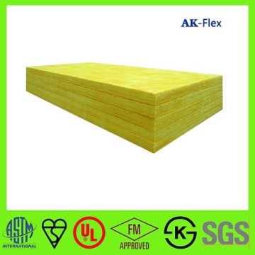High Temperature Hydrophobic glass wool insulaton board