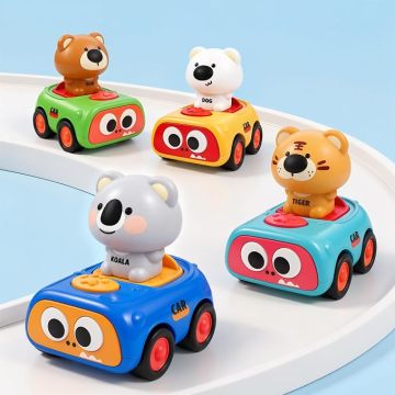 Preschool Bus Toy With Lights Music Sounds For Kids