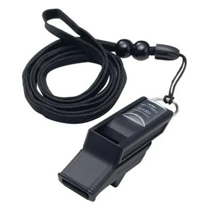 Professional Molten Valkeen Flip Grip Referee Whistle for Football and Basketball