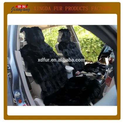 Fox skin car seat cover Fox fur seat cover