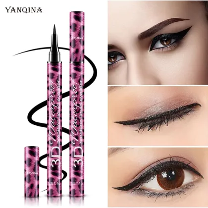 Pink Leopard Eyeliner and Mascara Set - Waterproof Eyelash Extension Mascara OEM