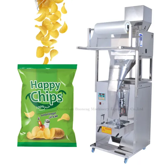 Automatic Vertical Popcorn and Banana Chips Packing Machine