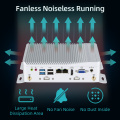 Fanless Linux Win10 INDUSTRIAL CUFFRAT J1900 Mini PC