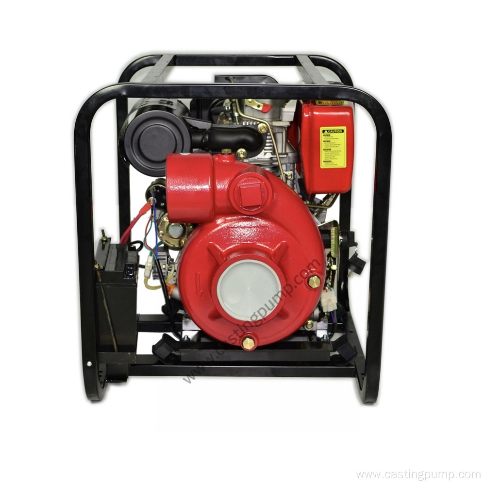 Heavy Duty 4x3 casting iron pump diesel engine