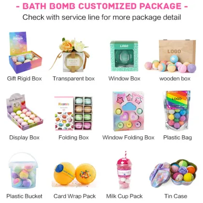 OEM Custom Organic Bath Fizzies Natural Eucalyptus Shimmer Dead Sea Salt Geode Bath Bombs