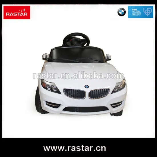 Rastar electric kids toys cars rechargeable battery 12v bmw ride on car