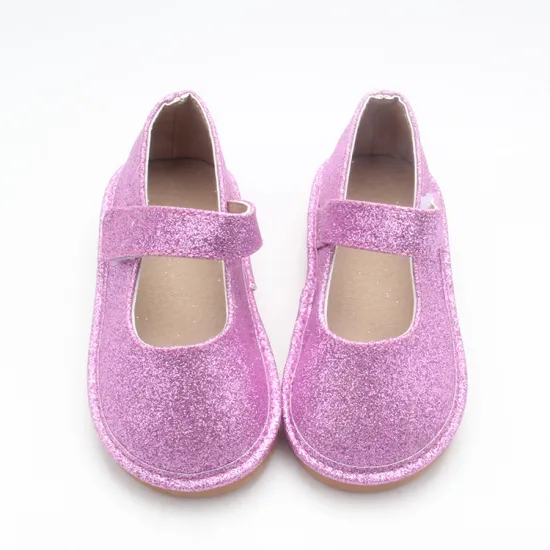 Cute Fancy Kids Shoes Squeaky with Sound