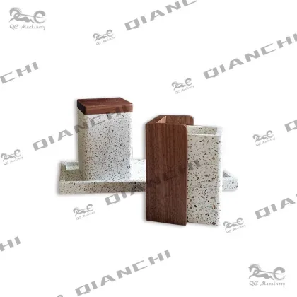 Round Metal Serving Stand with Acrylic Sweet Tray